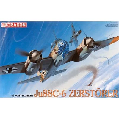 Ju88C-6 Zerstorer (1/48 Scale) Aircraft Model Kit