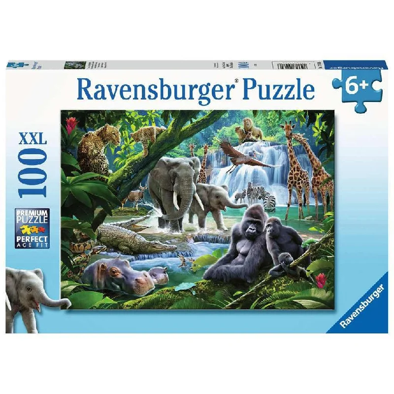 Jungle Animals 100 Piece Puzzle