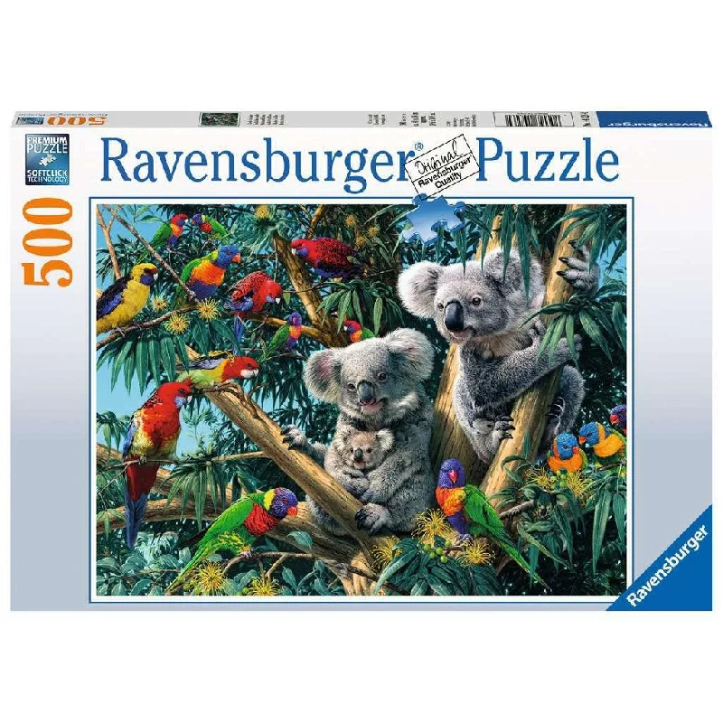 Koalas in a Tree 500 Piece Puzzle