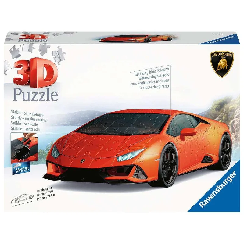 Lamborghini Huracan EVO 3D 108 Piece Puzzle