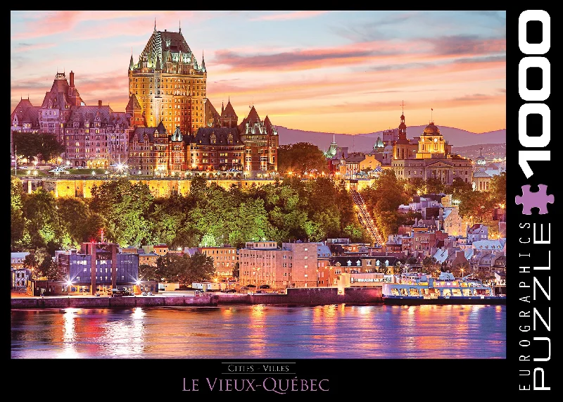 Le Vieux Quebec 1000 Piece Puzzle