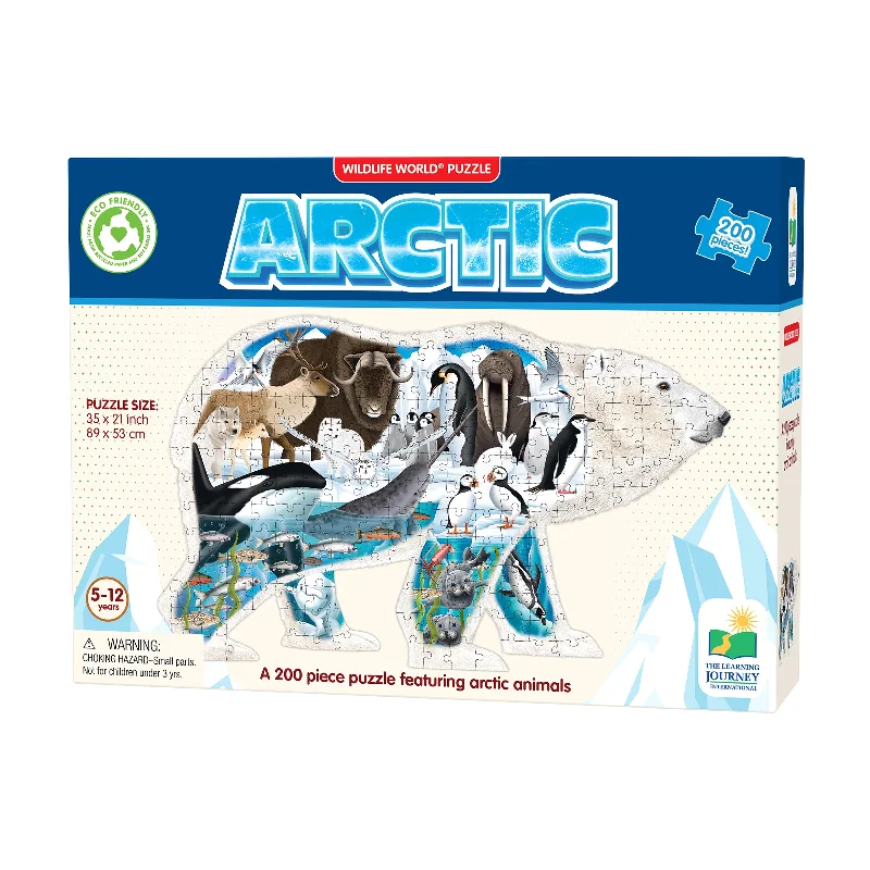 Wildlife World Puzzle - Artic: 200 Pcs