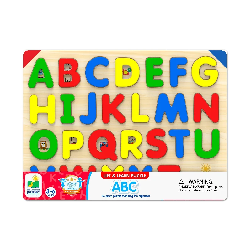 Lift & Learn Puzzle - ABC: 26 Pcs