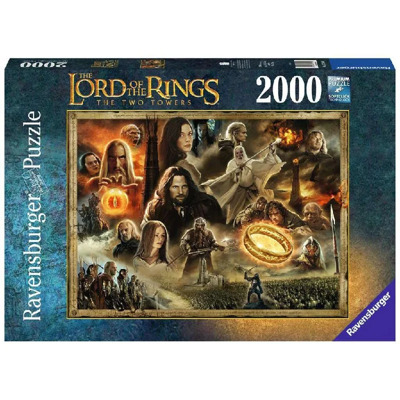 Lord Of The Rings: The Two Towers 2000 Piece Puzzle