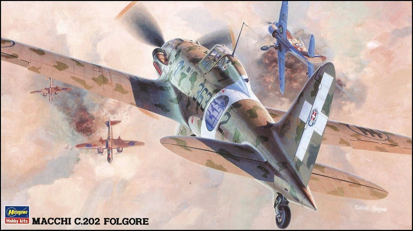 Macchi C.202 Folgore (1/48 Scale) Aircraft Model Kit