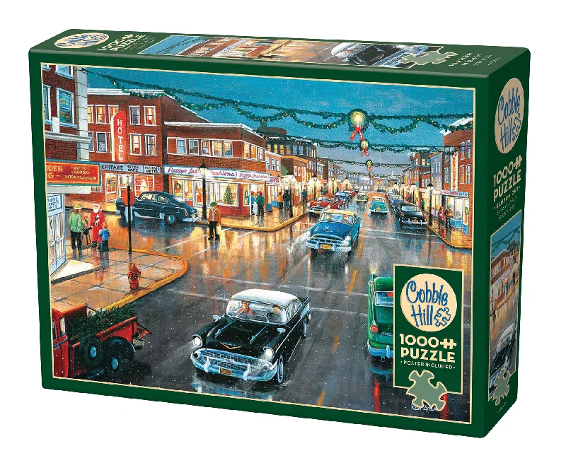 Main Street in Season Exclusive 1000 Piece Puzzle