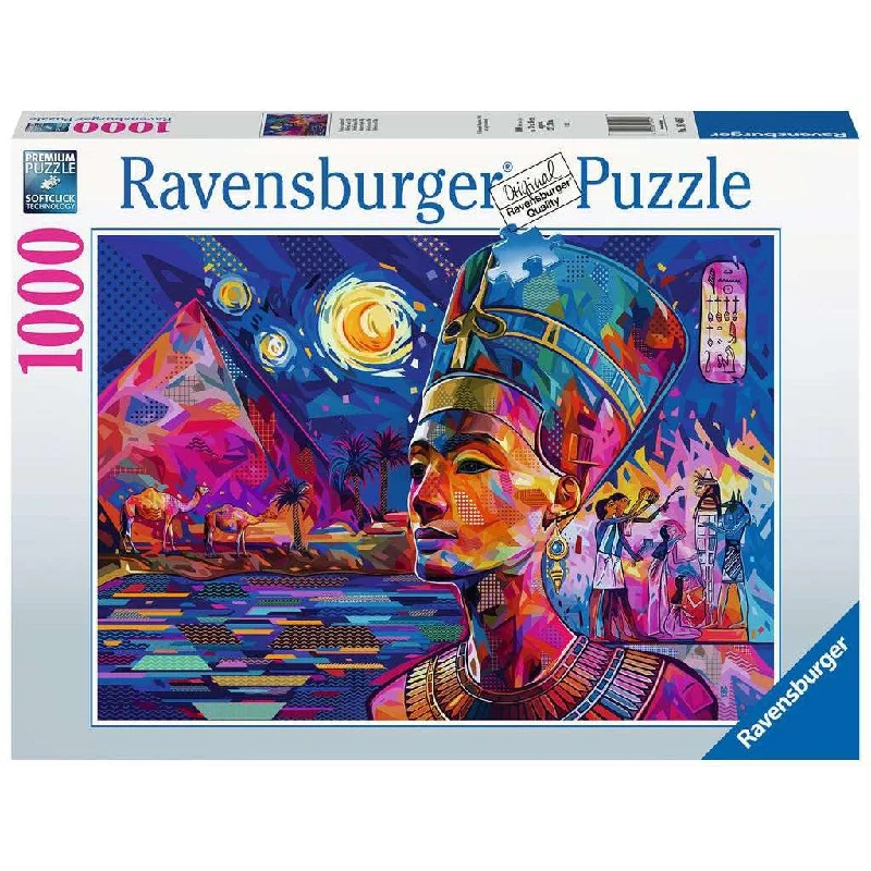 Nefertiti on the Nile 1000 Piece Puzzle