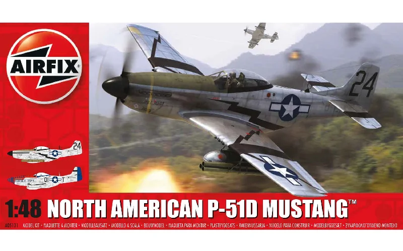 North American P-51D Mustang (1/48 Scale) Aircaft Model Kit