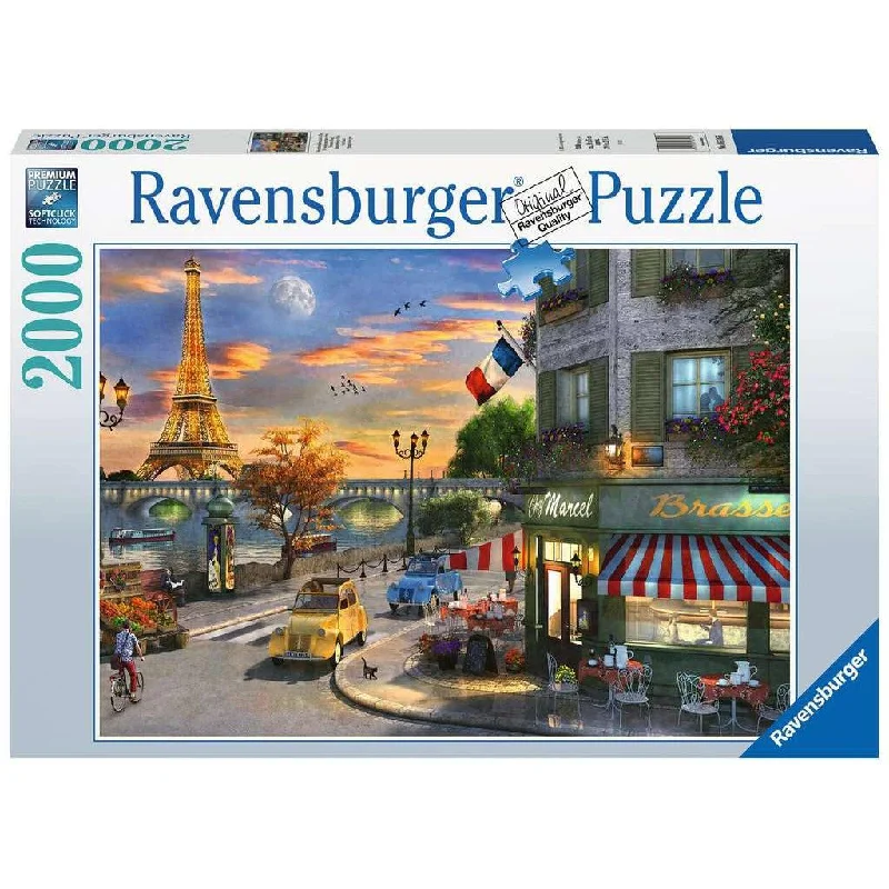 Paris Sunset  2000 Piece Puzzle