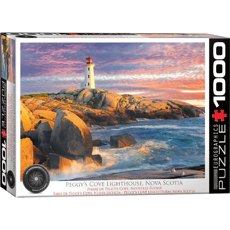 Peggy's Cove Lighthouse Nova Scotia 1000 Piece Puzzle