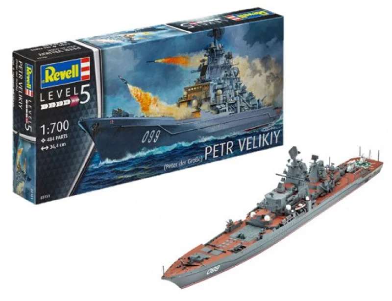 Petr Velikiy Ship (1/700 Scale) Boat Model Kit