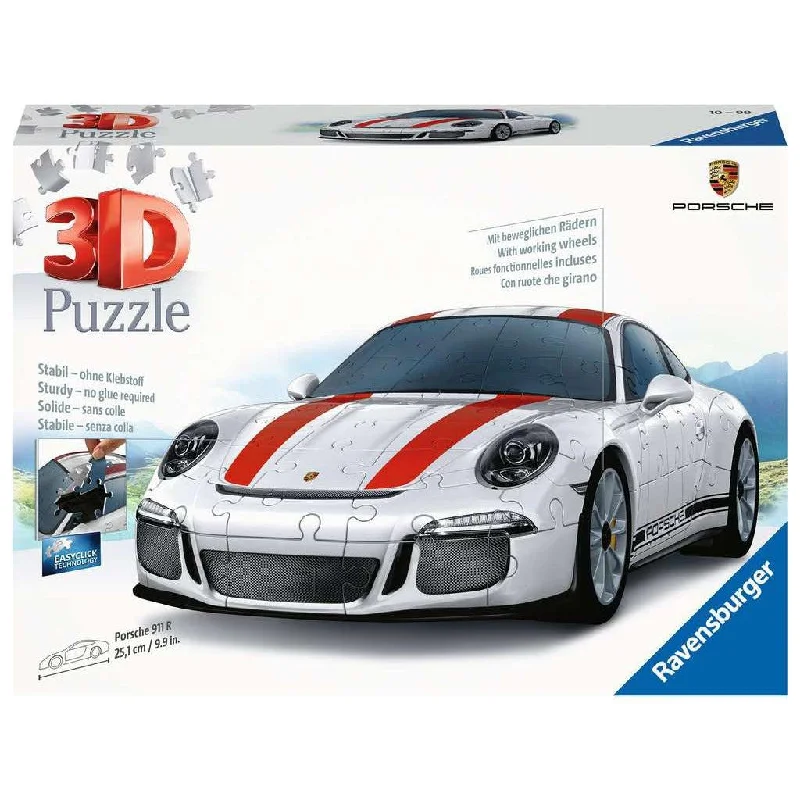 Porsche 911 R 3D 108 Piece Puzzle