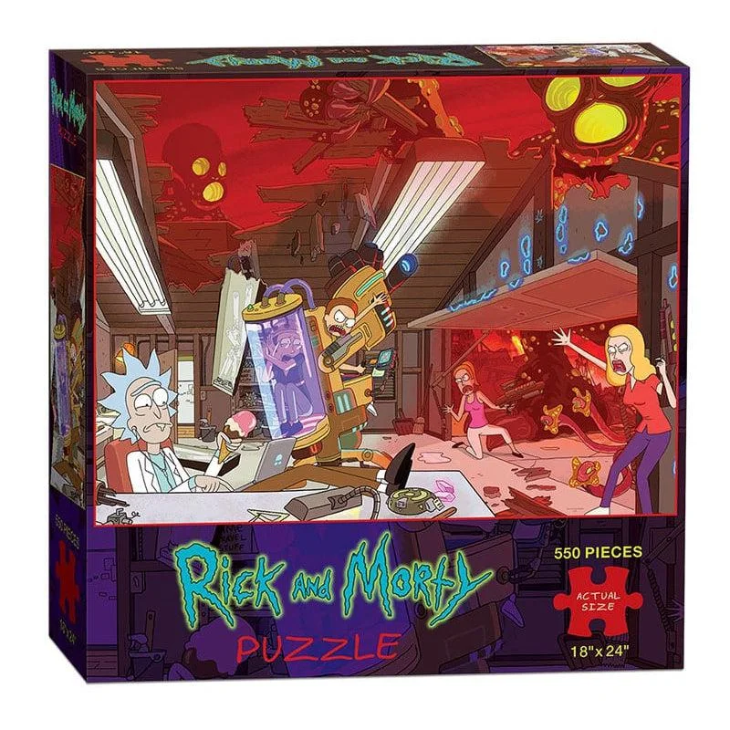 Rick and Morty Oblivion 550 Piece Puzzle