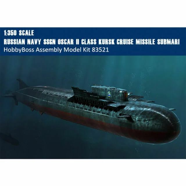 Russian Navy SSGN Oscar II Class (1/350 Scale) Boat Model Kit