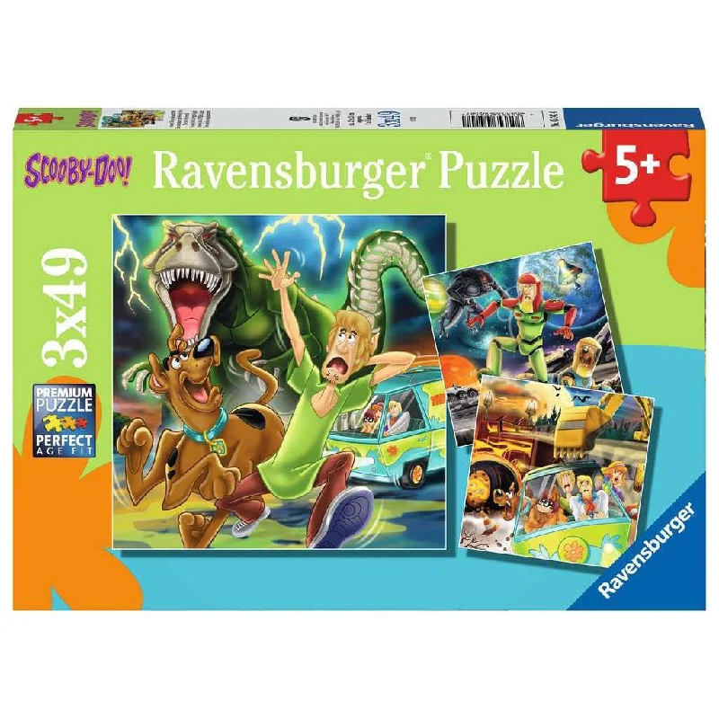 Scooby Doo 3 Night Fright - 3x49 Piece Puzzle