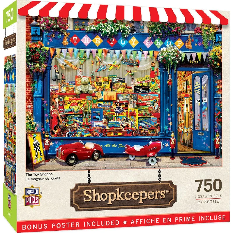 Shopkeepers - The Toy Shoppe - 750 Piece Puzzle