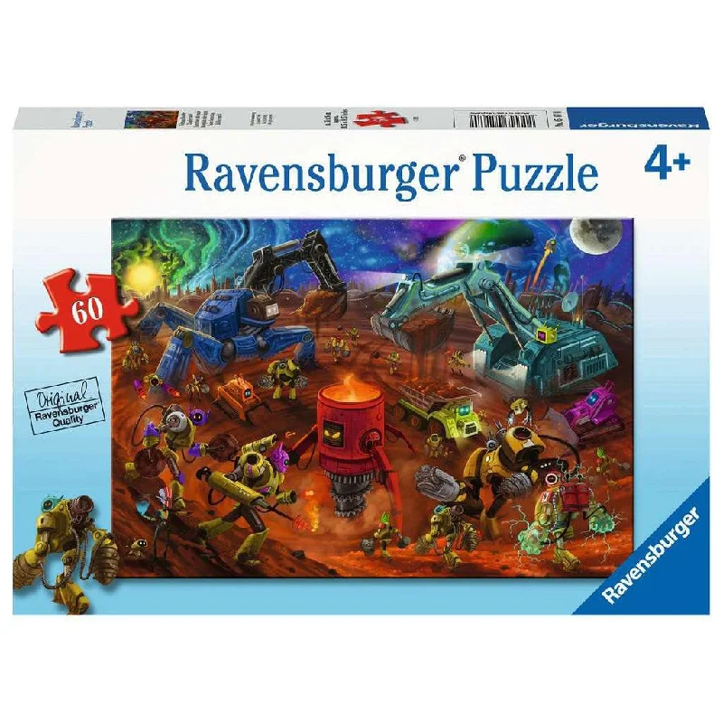 Space Construction 60 Piece Puzzle