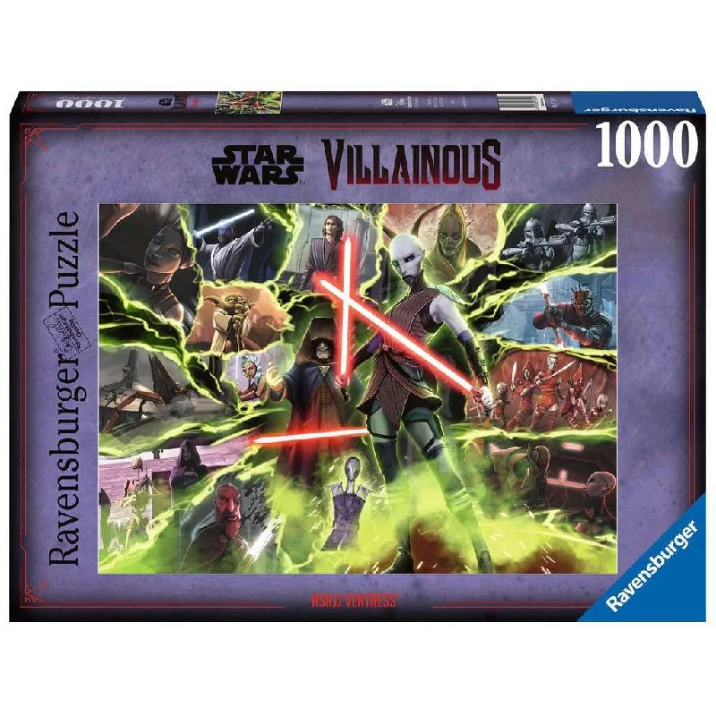 Star Wars Villainous: Asajj Ventress 1000 Piece Puzzle