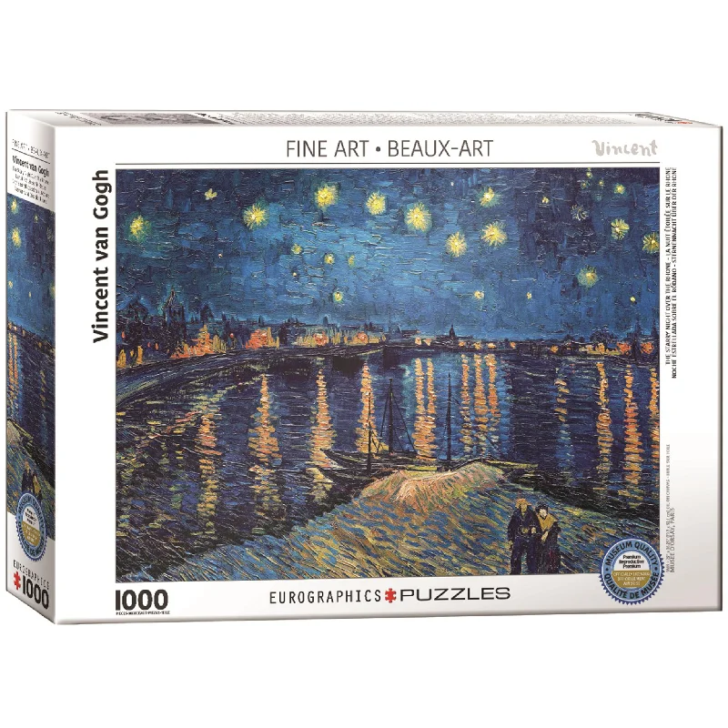 Starry Night by Vincent Van Gogh 1000 Piece Puzzle