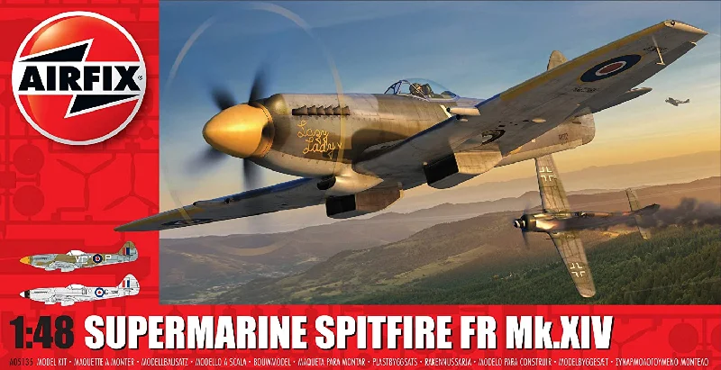 Supermarine Spitfire FR Mk.XIV (1/48 Scale) Aircraft Model Kit