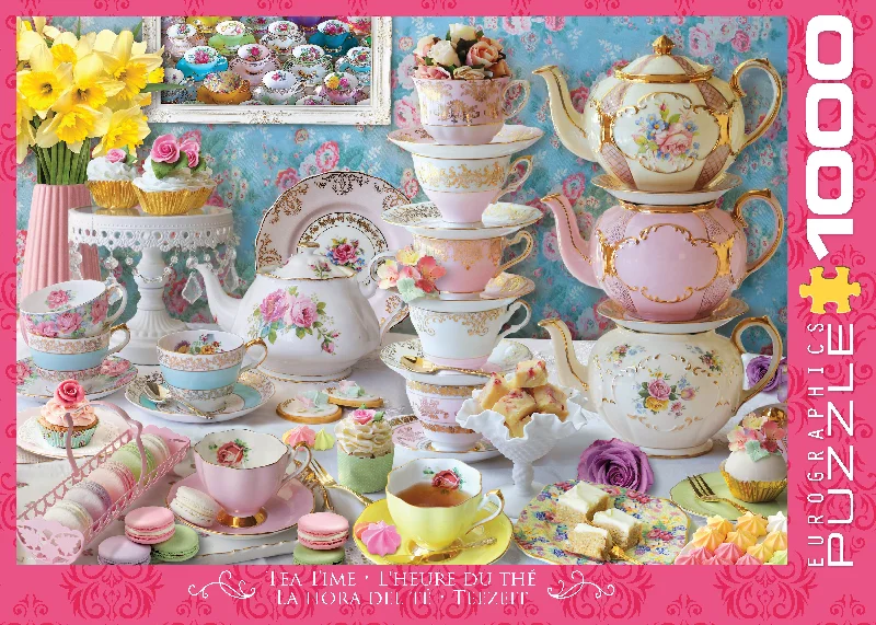 Tea Collection 1000 Piece Puzzle