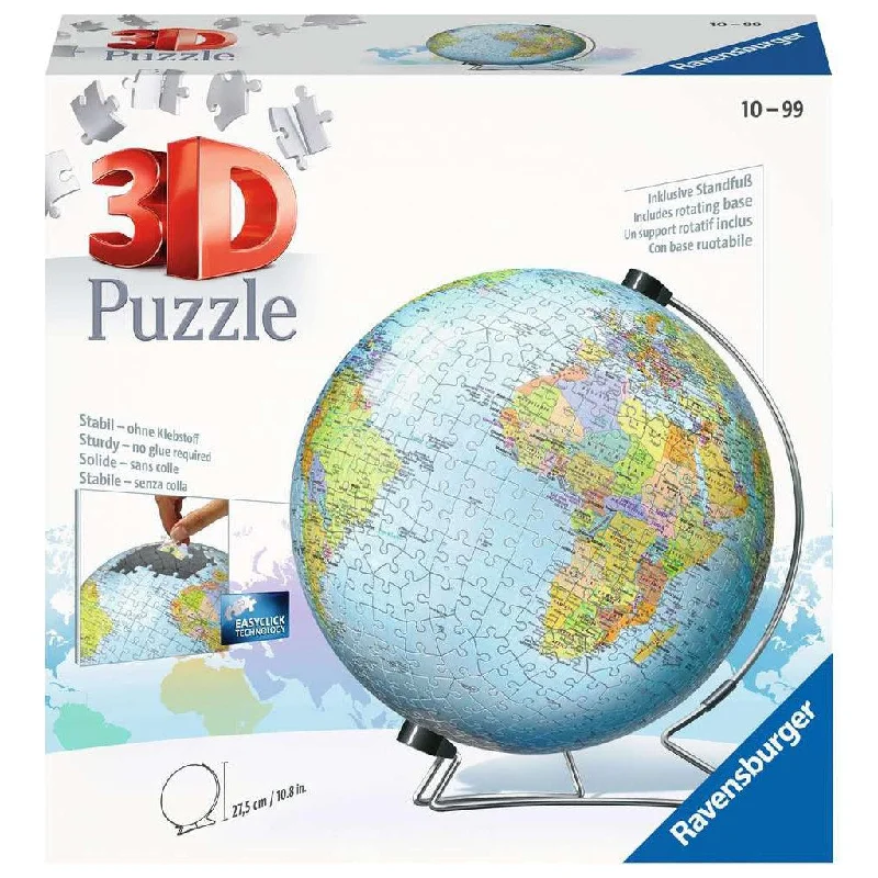 The Earth 3D 540 Piece Puzzle