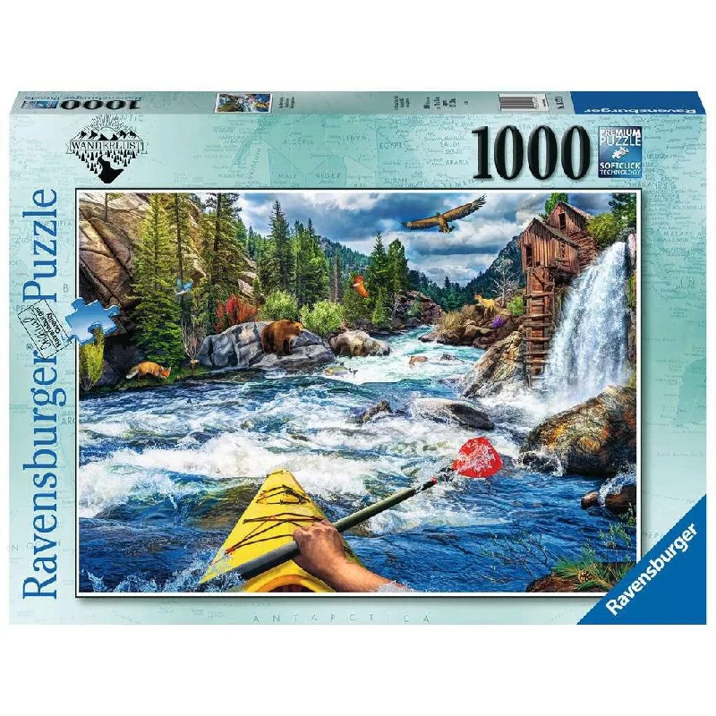 Wanderlust: Whitewater Kayaking 1000 Piece Puzzle