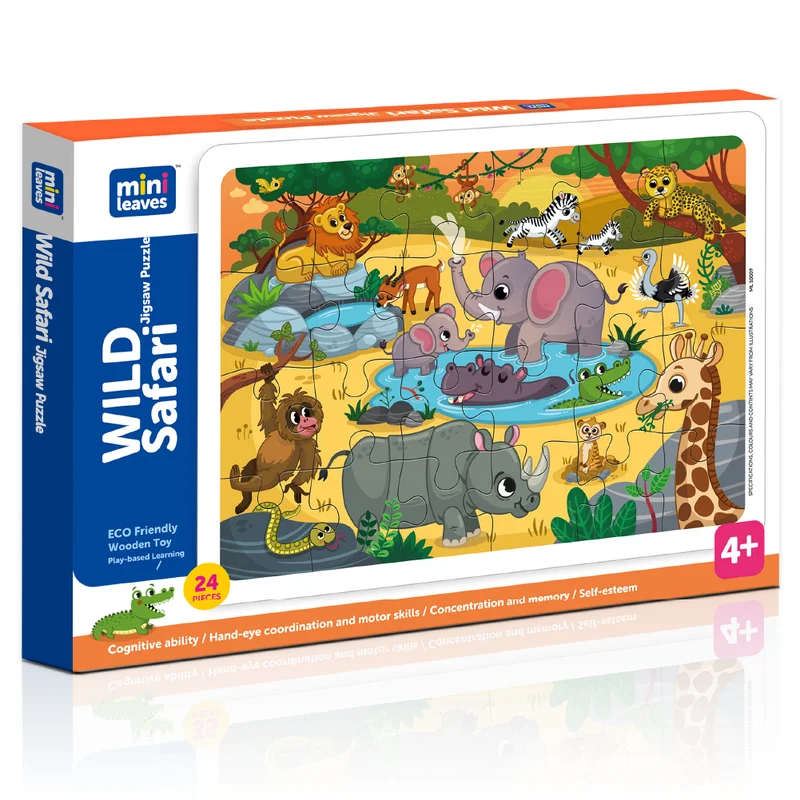 Wild Animals (24 pieces Puzzles)