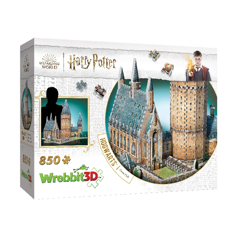 Harry Potter Collection - Hogwarts - Great Hall 3D Puzzle: 850 Pcs