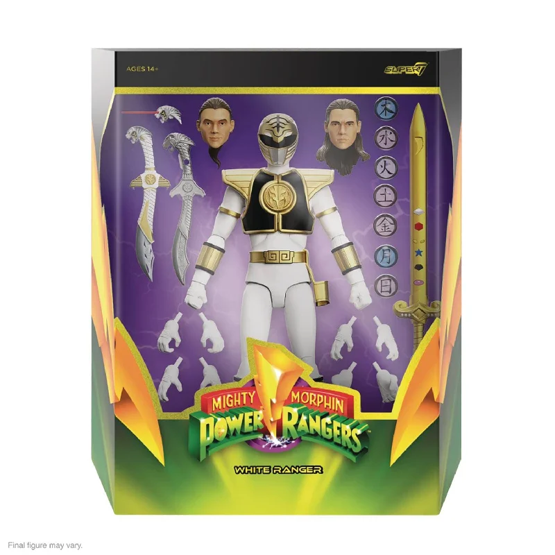 Ultimates!: Power Rangers - White Ranger 7"