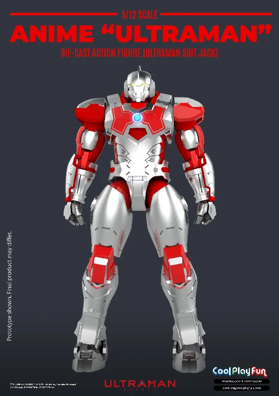 Ultraman Jack Suit Anime Edition Diecast Action Figure